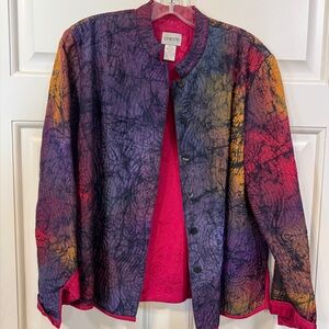 Chico’s Silk Jacket size 1